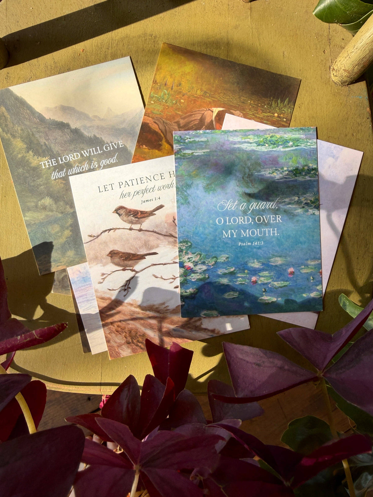 "Be Still" Scripture Prayer Cards