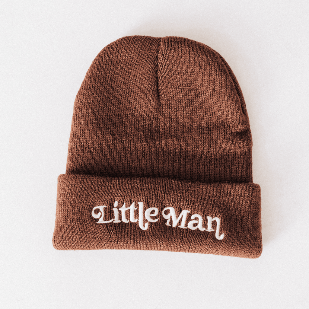 Knit Hats- Little Man- Dark Brown