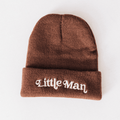 Knit Hats- Little Man- Dark Brown