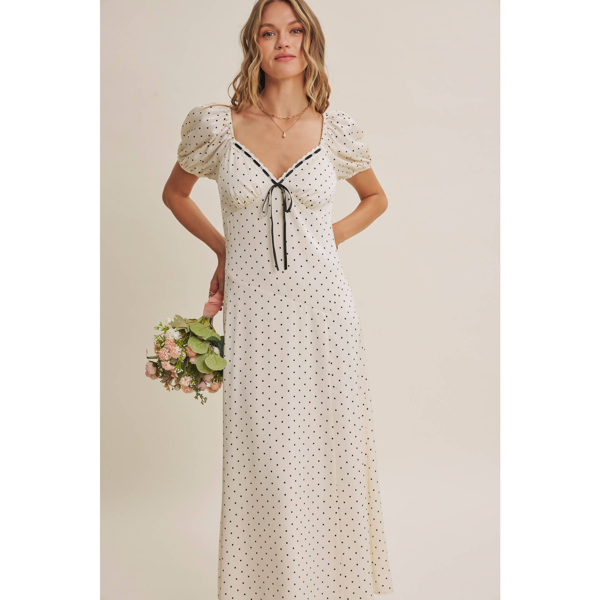 VINTAGE POLKA DOT MAXI