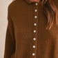 Light Weight Button Cardigan