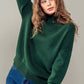 Valley Ribbed Knit Mock Neck Sweater