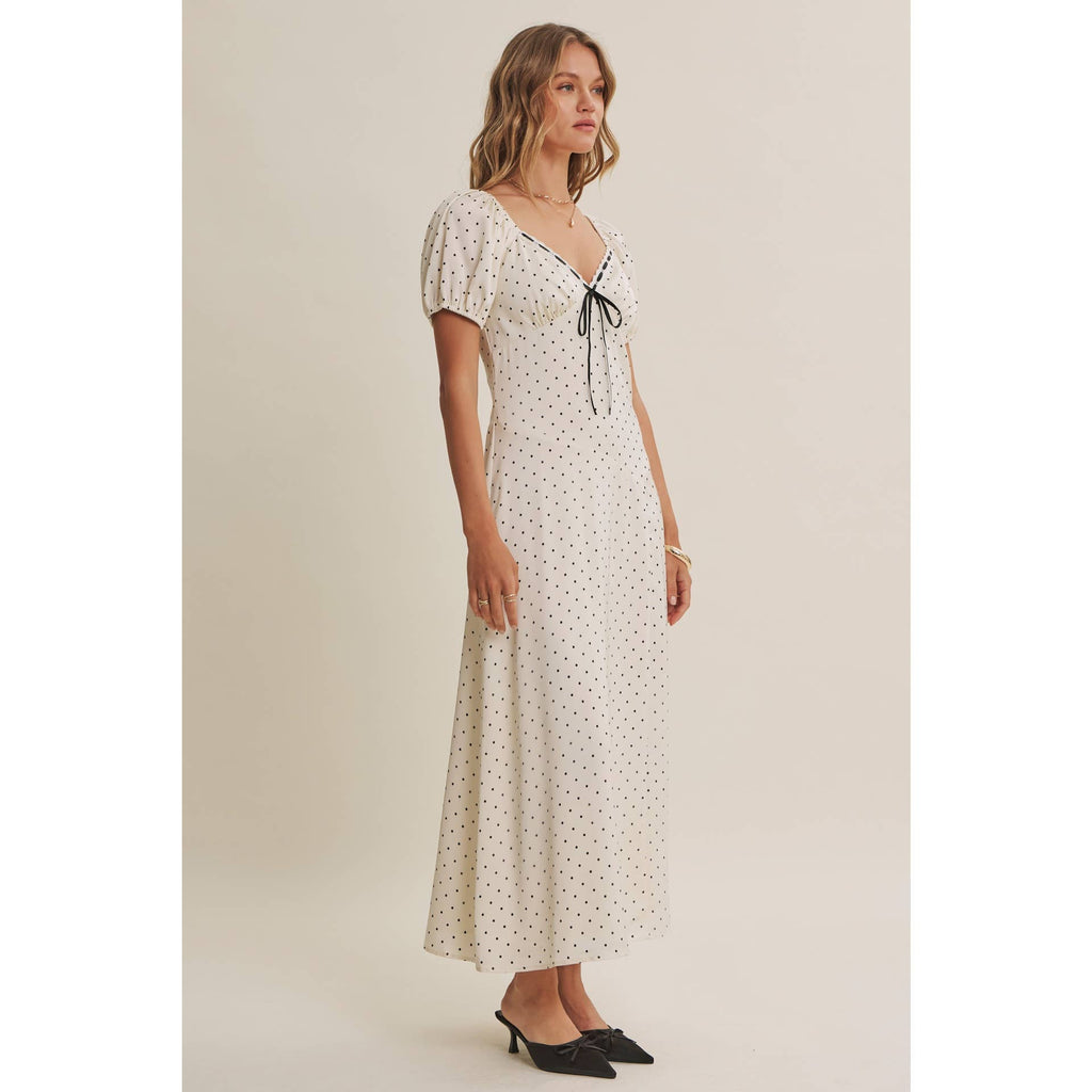 VINTAGE POLKA DOT MAXI