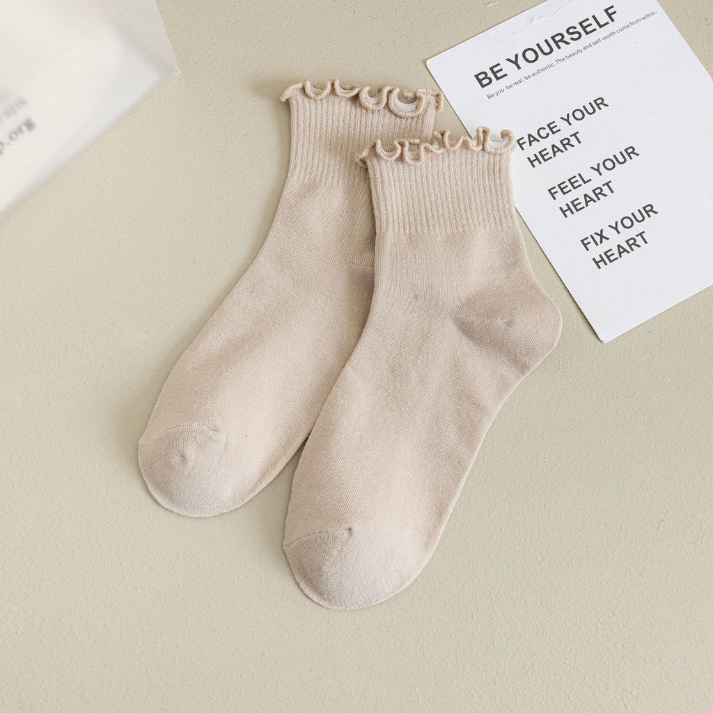 Ruffle Ankle Socks