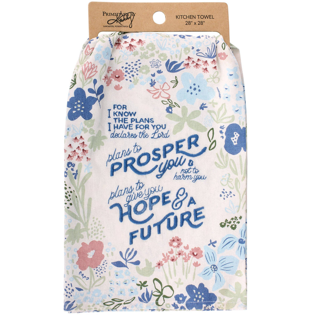 Plans To Prosper You Kitchen Towel