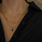 Charlotte Necklace Set in Black