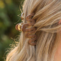 Wavy Line Hair Claw Set