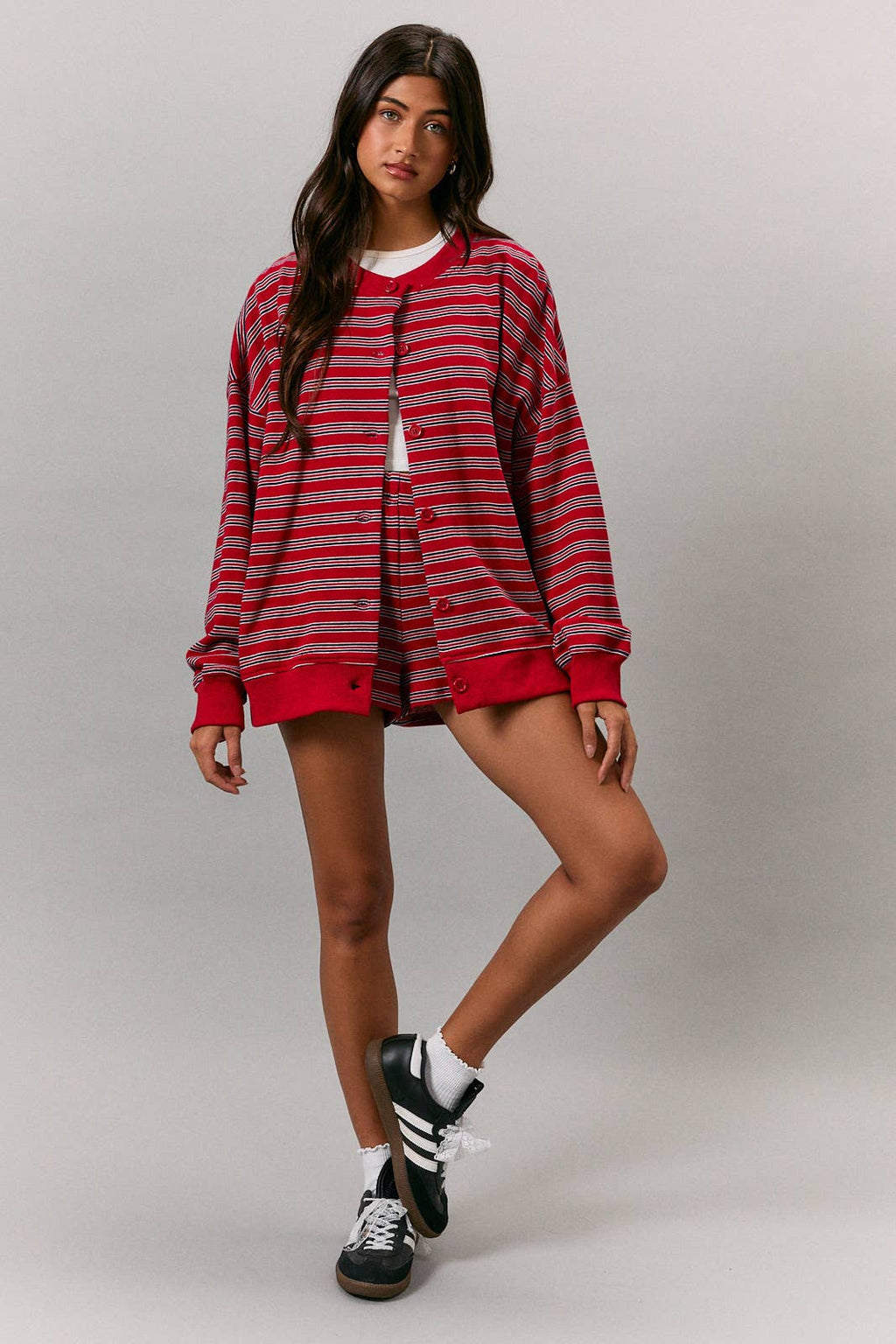TERRY BUTTON DOWN -- COMING SOON!!
