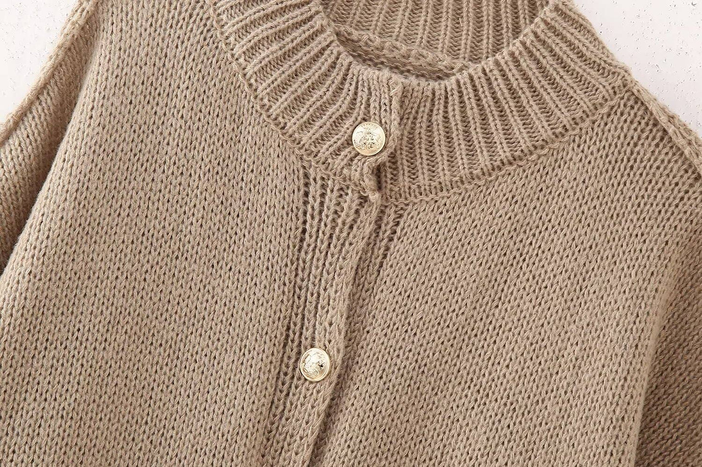 Chunky Button Cardigan