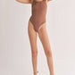 Mocha Sun Bath Swimmie/Bodysuit