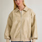 Bomber Leather Jacket