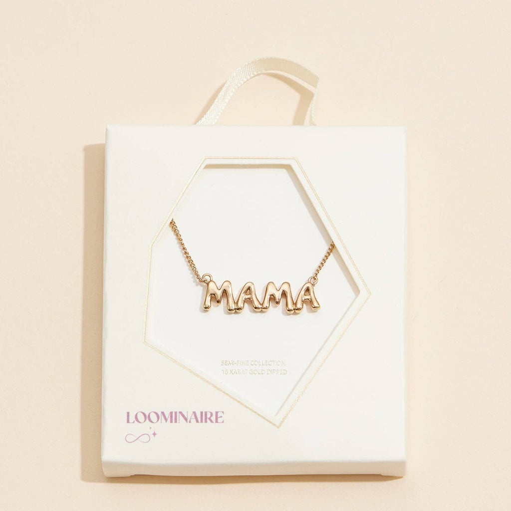 MAMA | 18K Gold Dip Necklace
