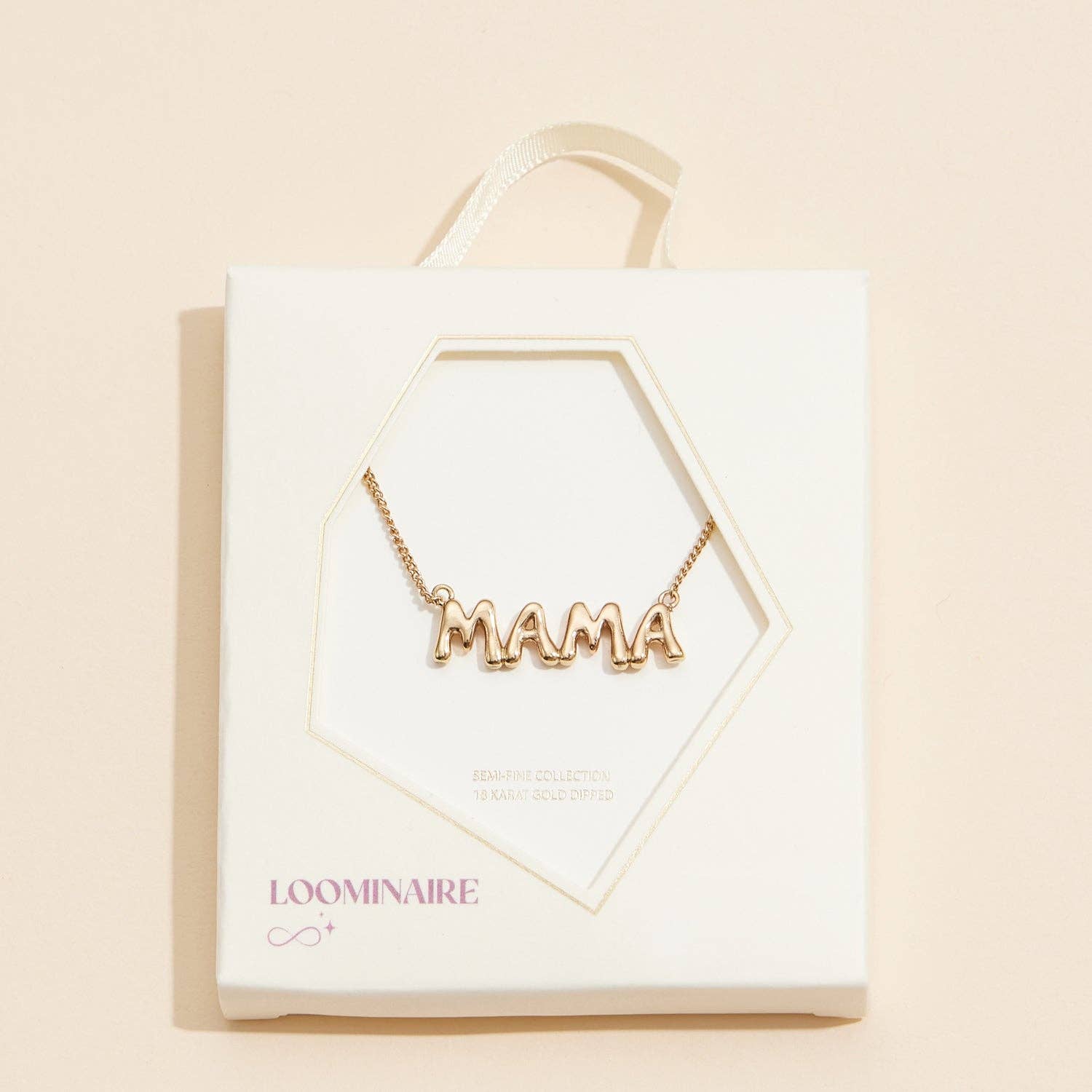 MAMA | 18K Gold Dip Necklace