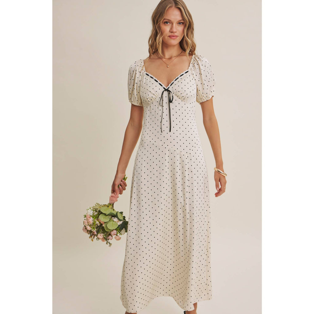 VINTAGE POLKA DOT MAXI