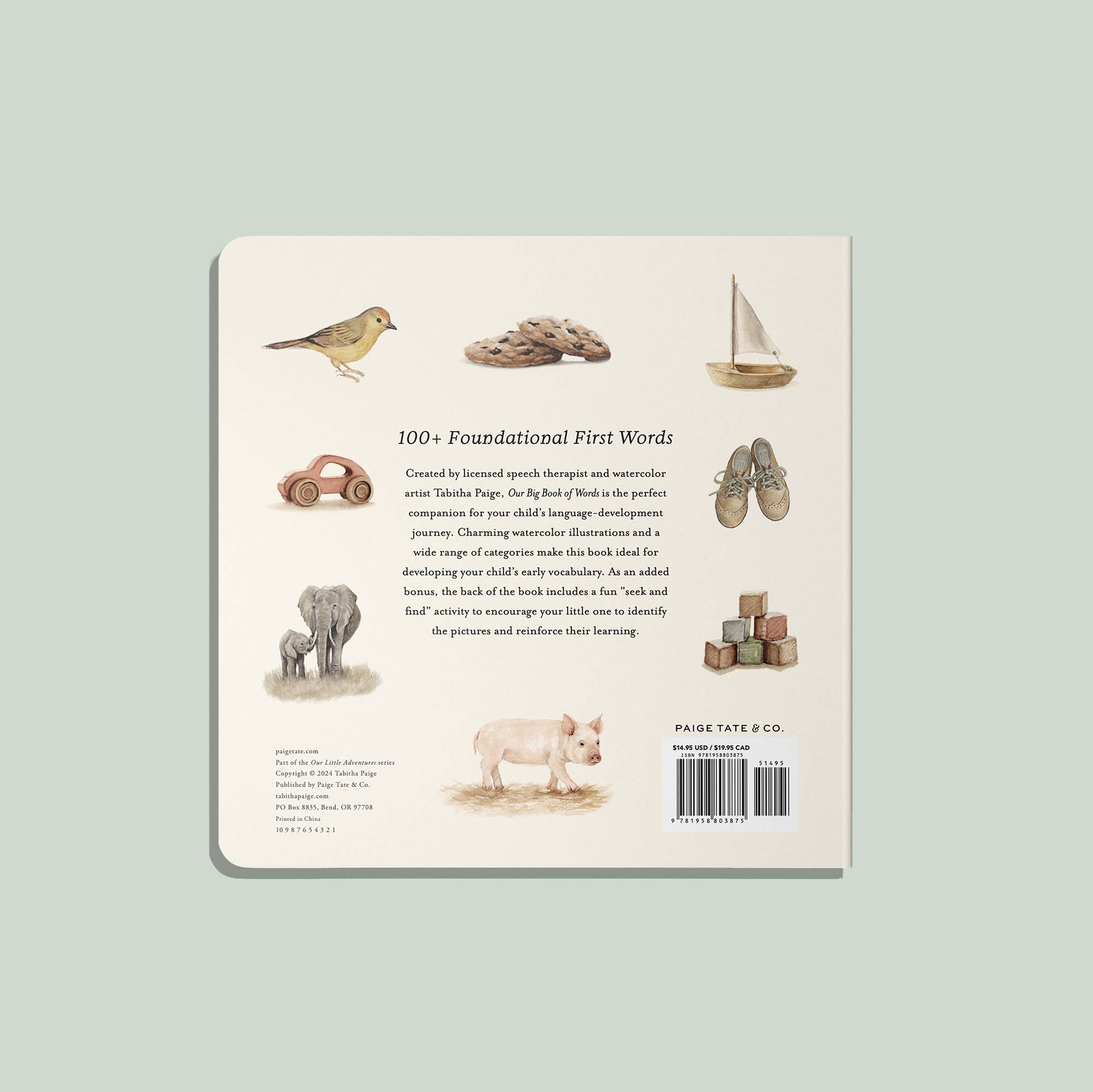 Our Big Book of First Words - Board Book