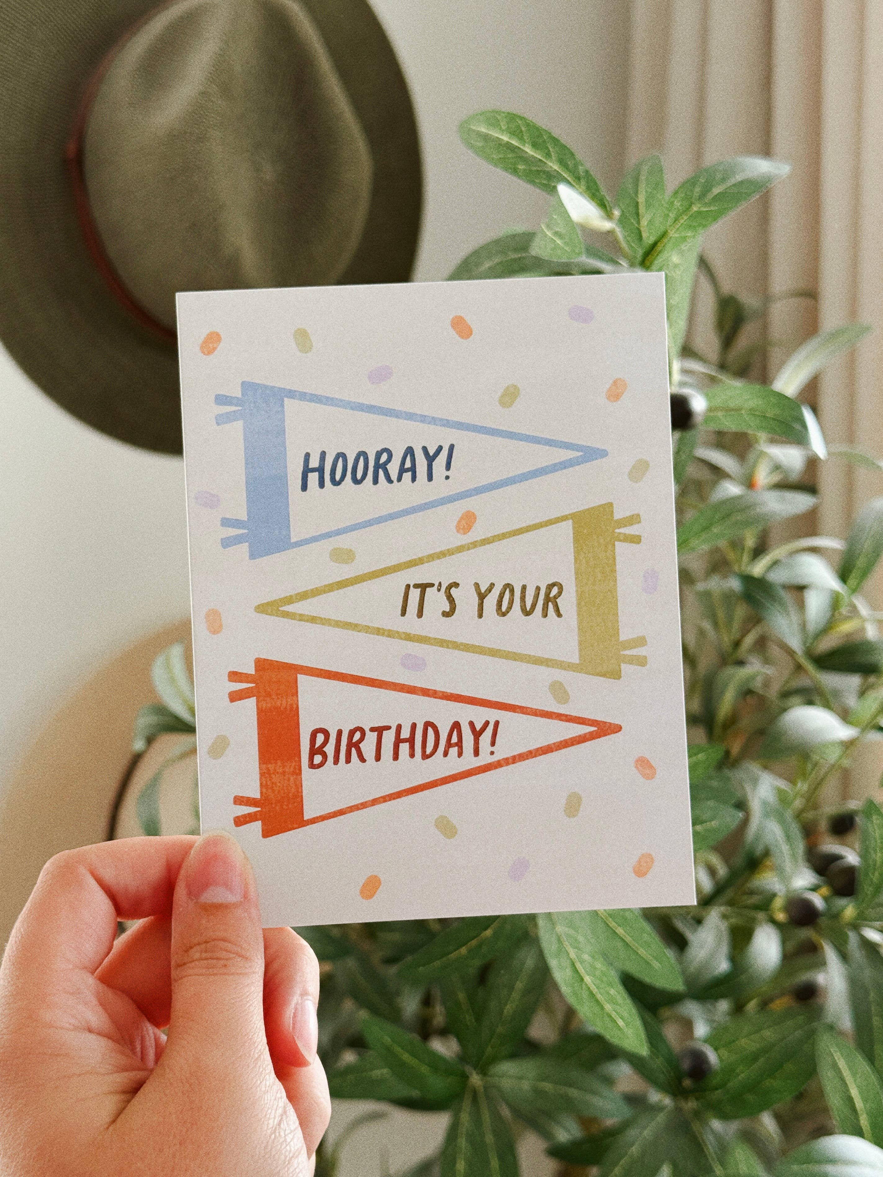 Hooray It's Your Birthday Card