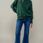 Valley Ribbed Knit Mock Neck Sweater