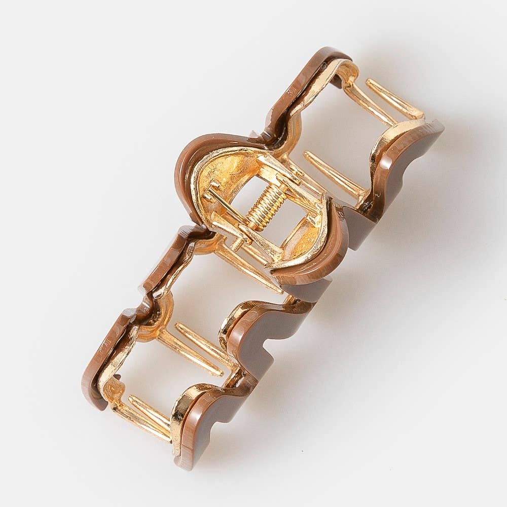Wavy Line Hair Claw Set