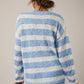 Round Neck Stripe Sweater
