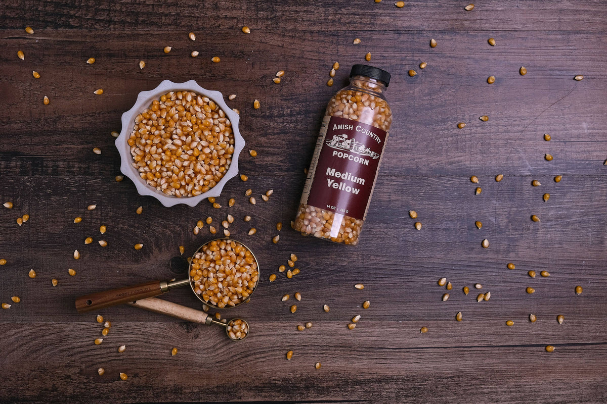 Medium Yellow Popcorn - 14oz Bottle