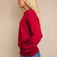 Ruby Sweater Pleated Sleeve