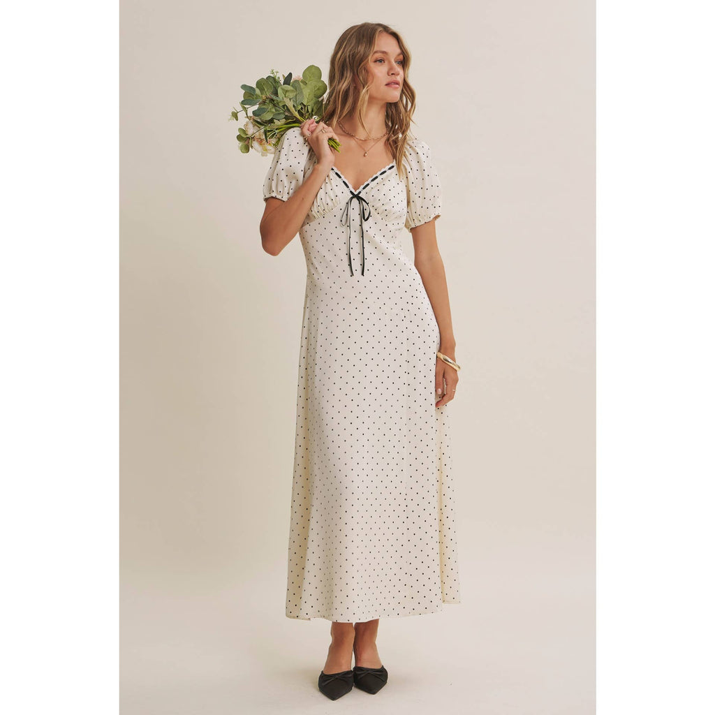 VINTAGE POLKA DOT MAXI