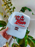 Enjoy An Iced Cold Beer, Summer Trucker Hat