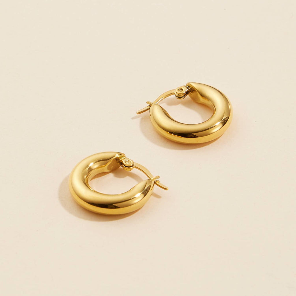 Gold Hoop Earrings