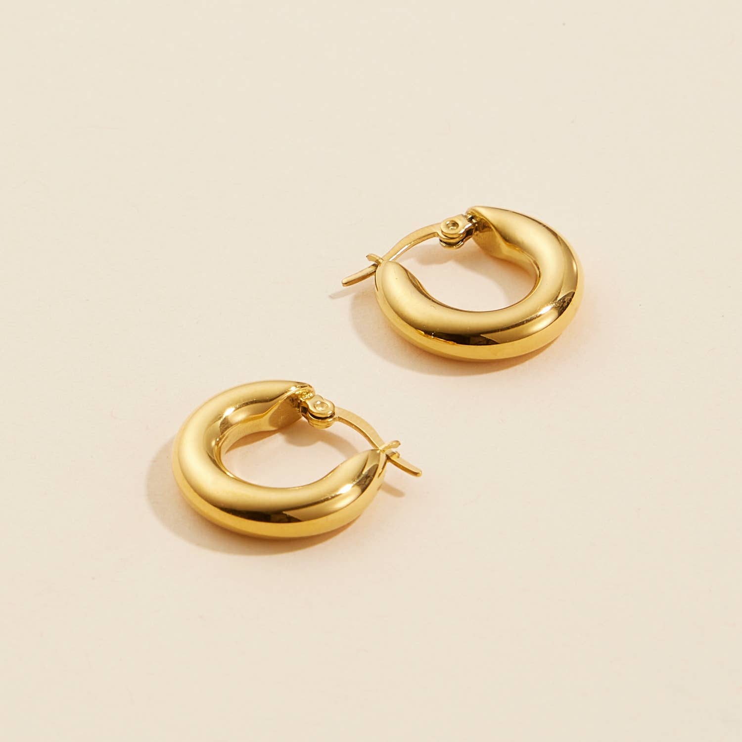 Gold Hoop Earrings