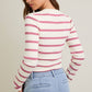 Striped Knit Bodysuit