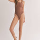 Mocha Sun Bath Swimmie/Bodysuit