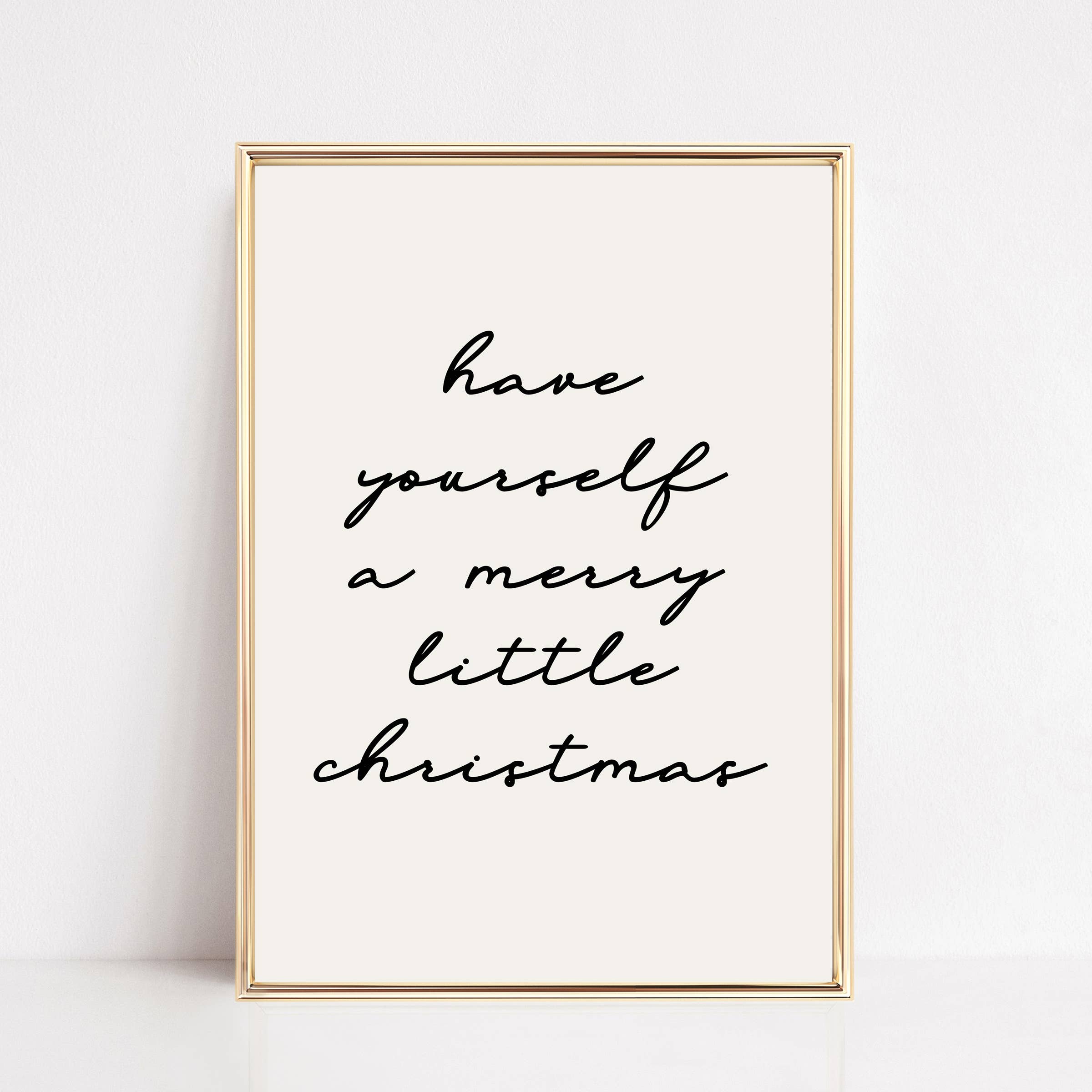 Merry Little Christmas Wall Art