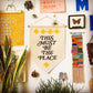 This Must Be The Place- Wall Banner