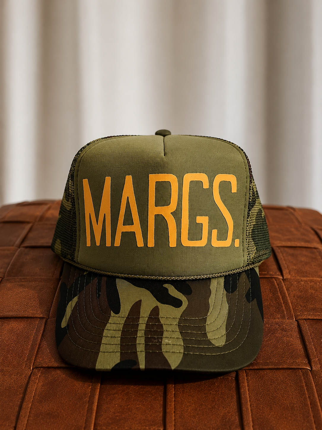 Camo Margs Trucker Hat