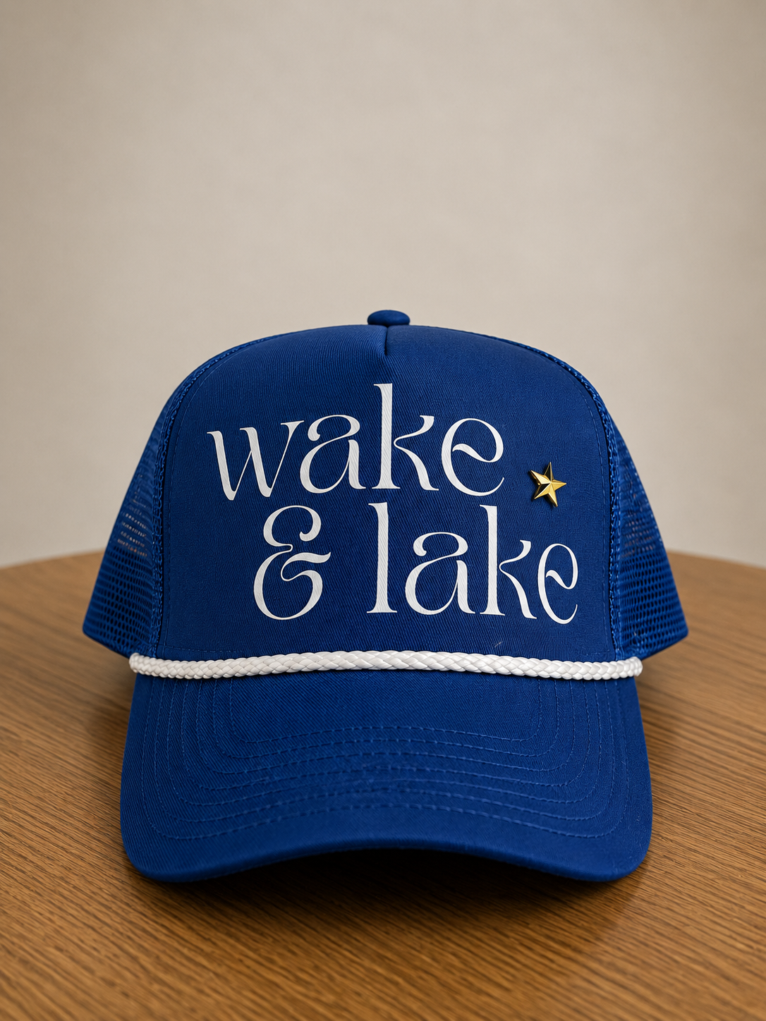 Wake & Lake Trucker Hat