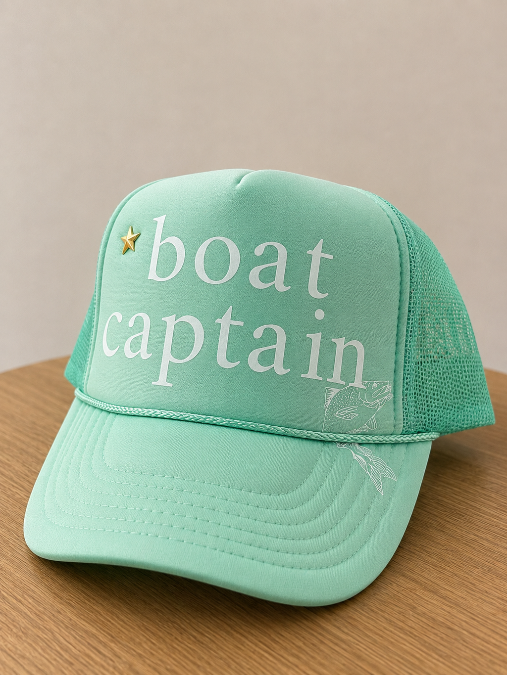 Boat Captain Trucker Hat