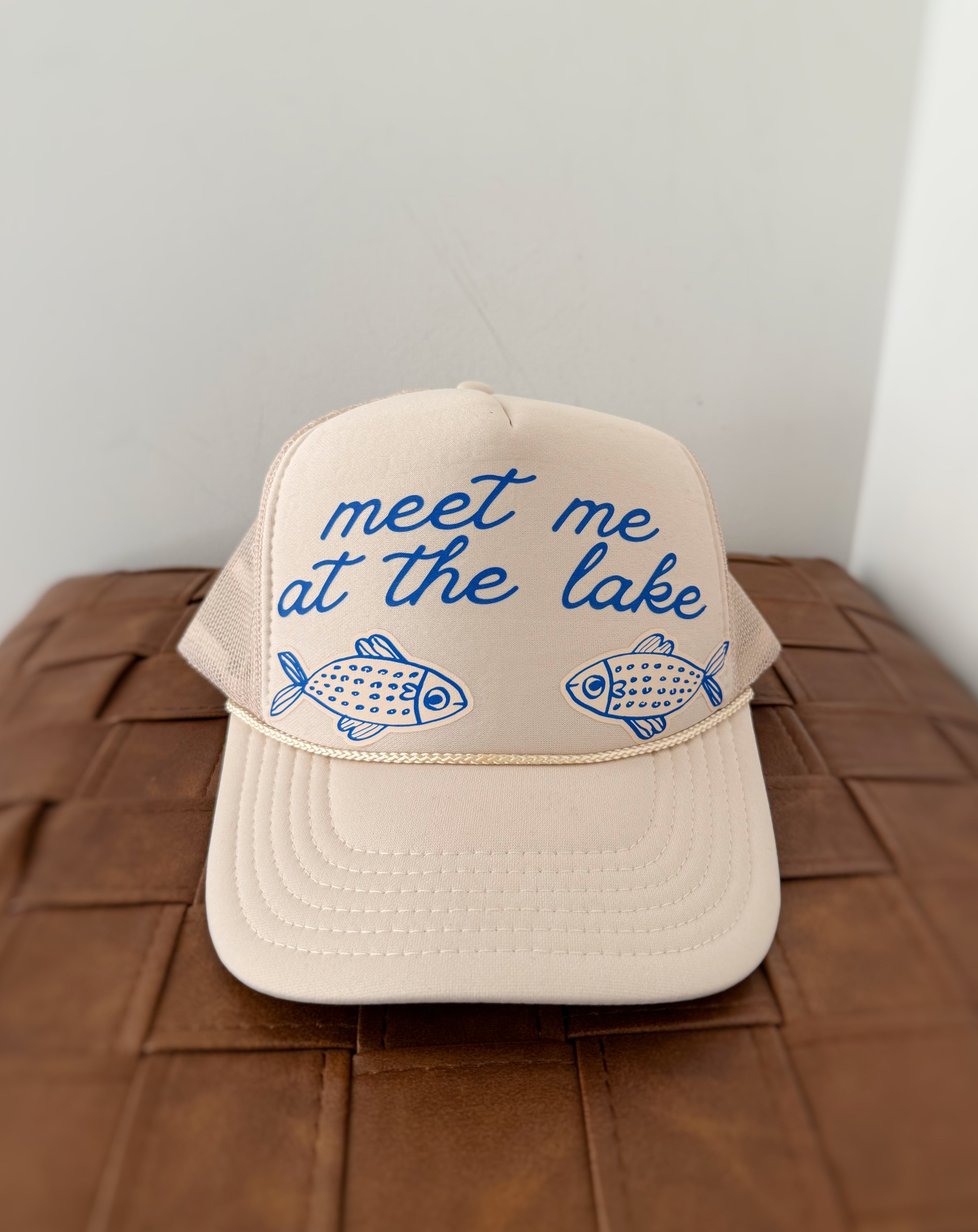 Meet Me At The Lake Trucker Hat