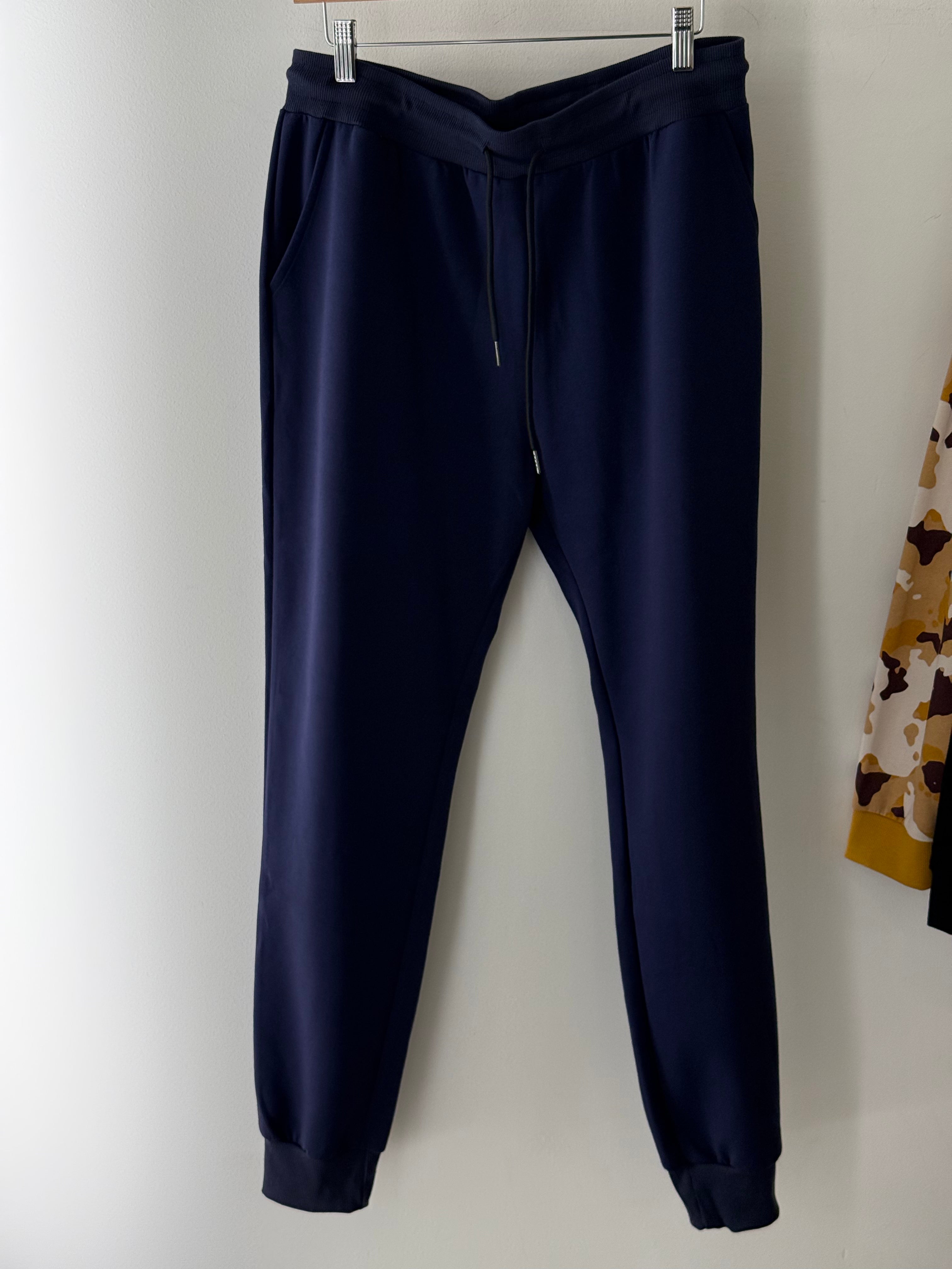 The Laidback Navy Joggers