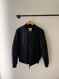 Mens Black Bomber Jacket