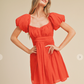 The Lovers Puff Sleeve Dress