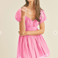 The Lovers Puff Sleeve Dress