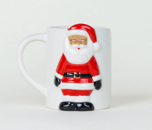 Holly Jolly Santa Mug