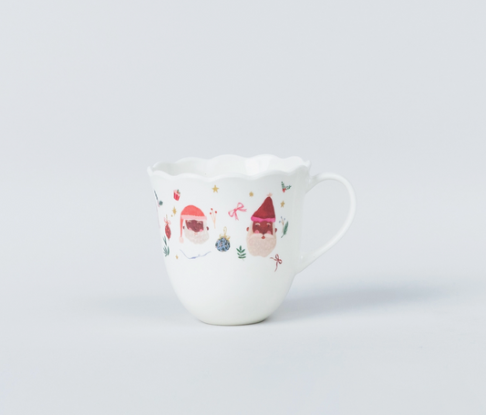 Festive Santa Mug