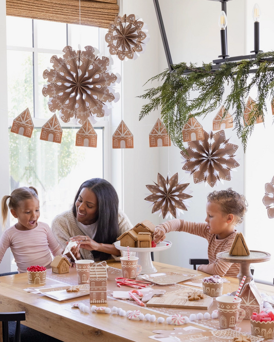 Gingerbread Felt Gingerbread House Banner