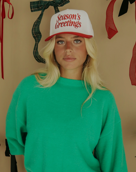 season greetings trucker hat