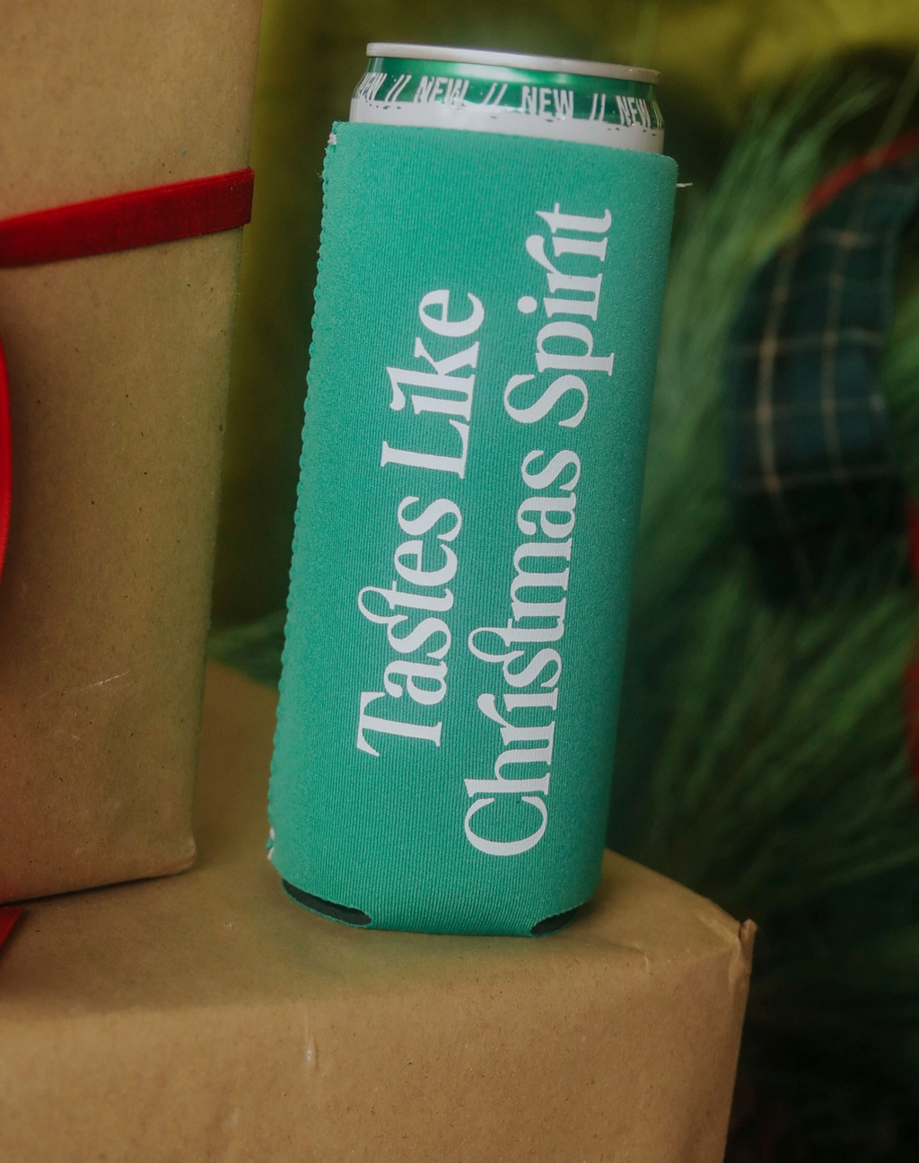 Tastes Like Christmas Spirit Tall Drink Sleeve