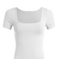 Square Neck Basic Tee