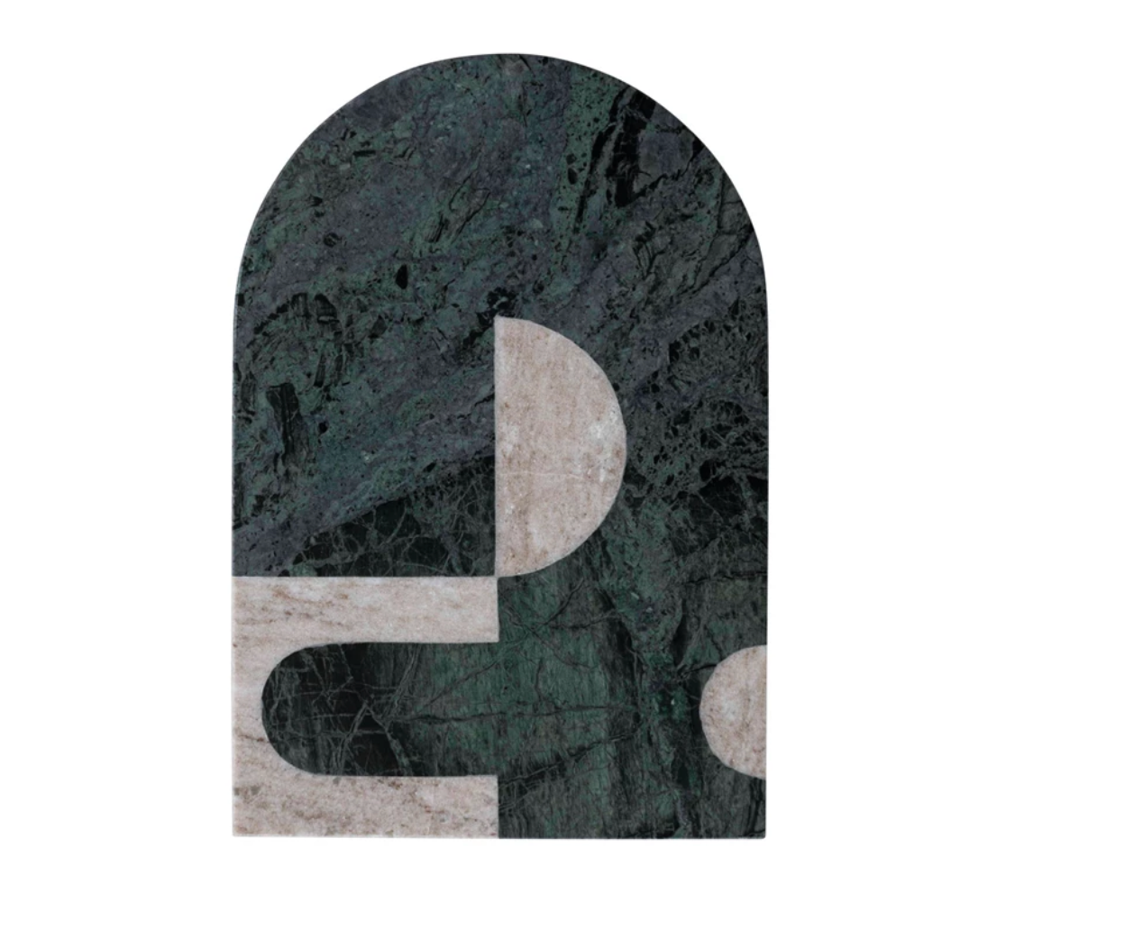 Marble Cheese/Cutting Board w/ Abstract Design