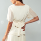 Swaying Petals Mini Dress