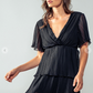 Swaying Petals Mini Dress
